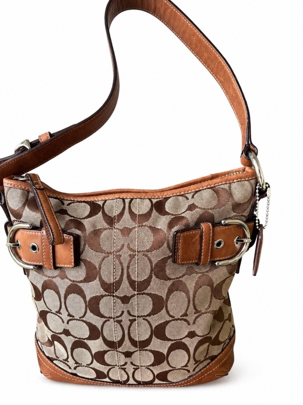 Coach Signature Soho Duffel (style number 3574 or 3577) - Picture 8 of 10